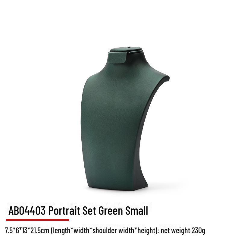 

Набор для демонстрации ювелирных изделий: Подставка для ожерелий и сережек с полкой для портретных колец на шею