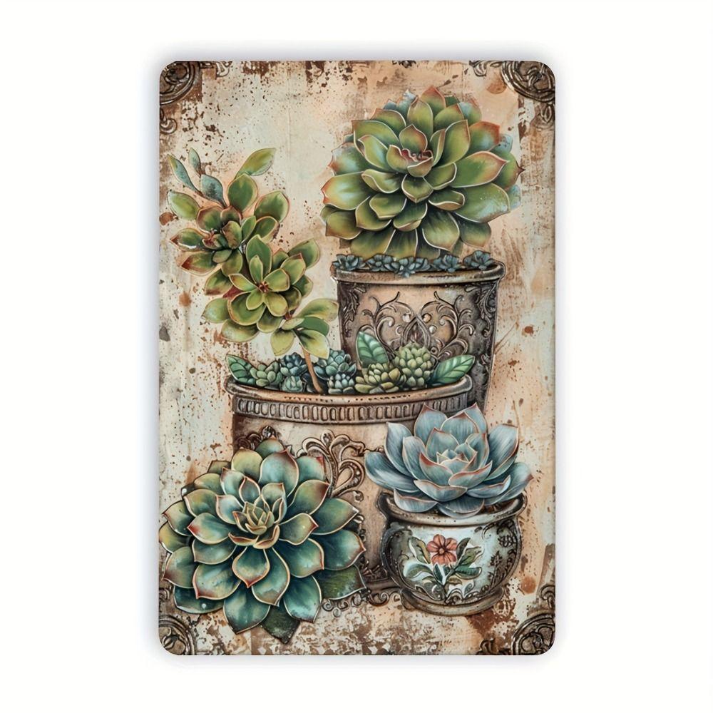 Vintage Metallwandkunstschild Biene Küchen Dekoration Kaffeebar Blechschild