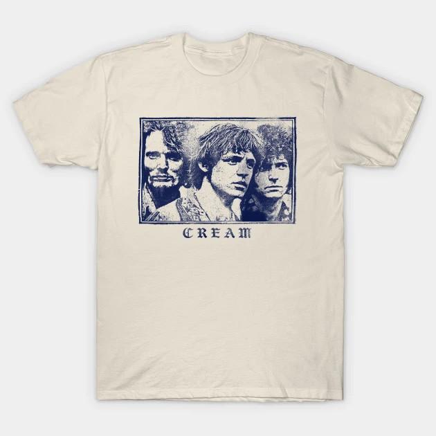 The Cream SHIRT bAND T Shirt Black Size S M L 234XL cOTTON mEN Unisex T-Shirt