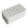 Nail Drill Bits Holder with 12/80 Holes Multi-functional Nail Drill Bits Organizer Manicure Polishing Grinding Head Stand