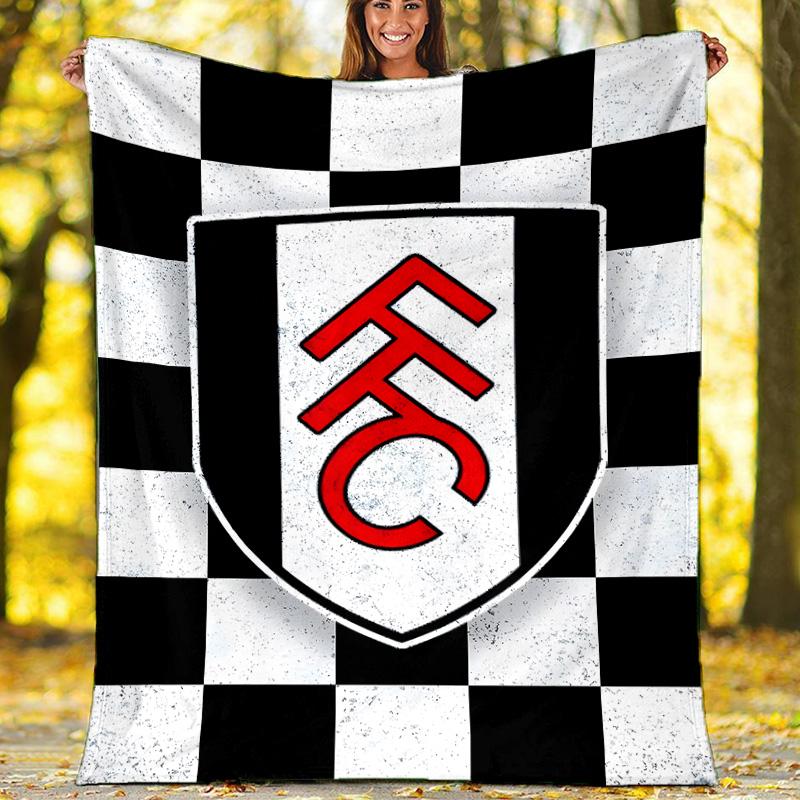 1pc Football Team (38) Theme Blanket - Digital Print, Polyester, Cozy for All Seasons, Perfect for Outdoor, Camping, and Travel