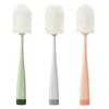 Removable Long-Handle Cup and Bottle Cleaning Brush with Replaceable Sponge
