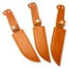 Leather Knife Sheath Belt Loop Knife Sheaths PU Leather Safety Knife Pouch Holder for Outdoors Camping Fishing
