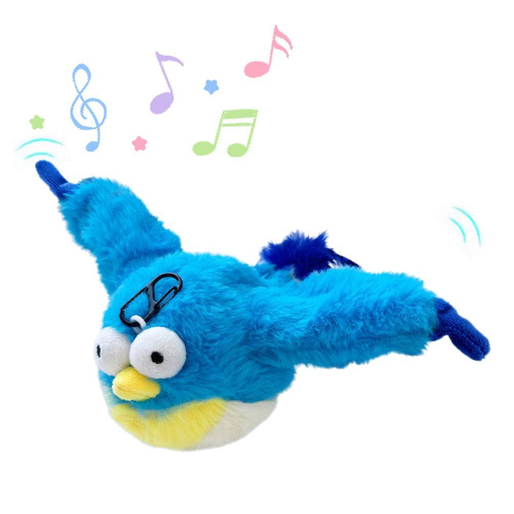 Interactive Flying Bird Cat Toy with Catnip Flapping Chirping Bird Cat Toy for Kittens And Cats