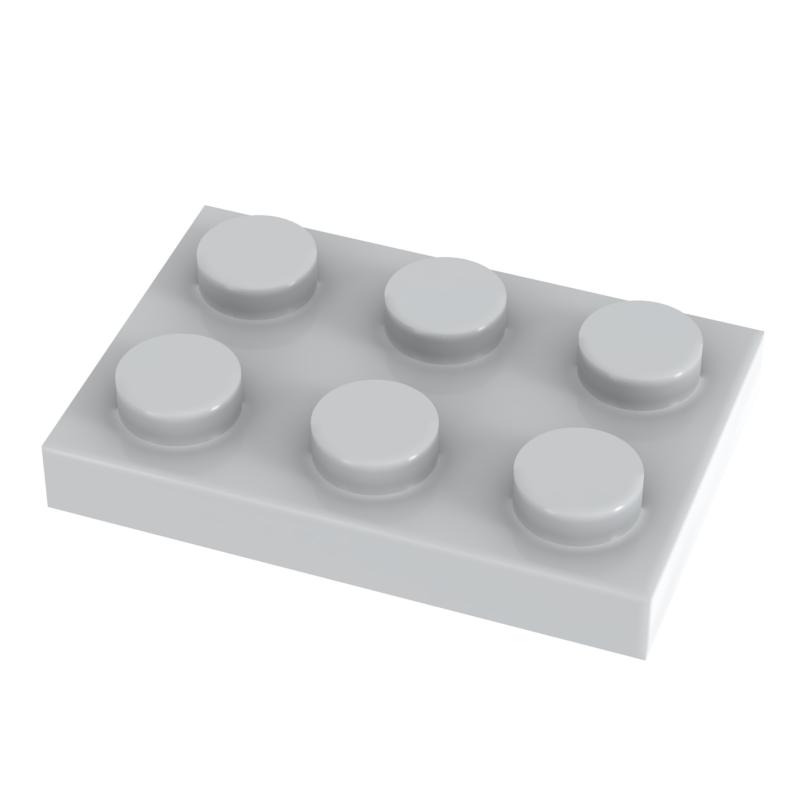 High-Quality [Funbrick] High-Quality 50&100&200Pcs High-Quality Plate High-Quality 2X3 High-Quality 3021 High-Quality Compatible High-Quality With 50PCS