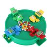 Animal Eating Beans Toy Colorful Parent Child Interactive Eat Bean Board Game Educational Toy4 Players Style Green