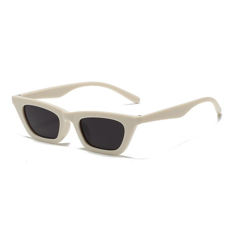 Vintage Cat Eye Small Frame Sunglasses Unisex UV Protection High Sense Fashion European American Retro Outdoor Driving Beach Sun Glasses
