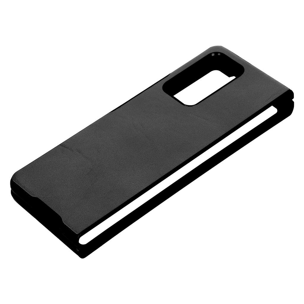 Lederhülle für Samsung Galaxy Z Fold 2 Handy Sturzsichere SchutzhülleSchwarz