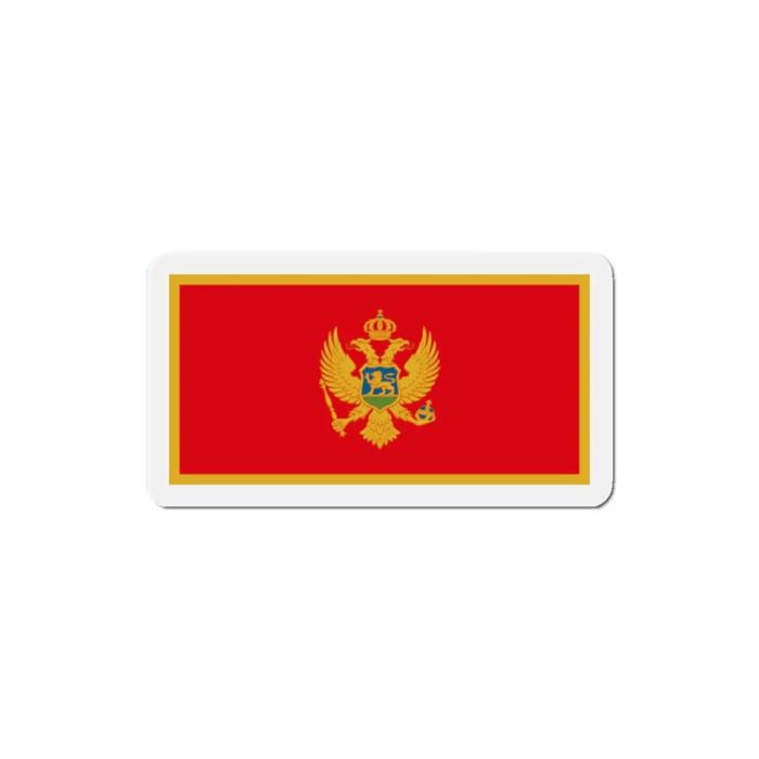 Aimant Drapeau Monténégro - Multicolore - 6 Cm - 50 Pièces - Résine Synthétique - Mixte