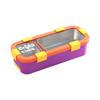 Eco Friendly Stainless Steel Lunch Box Removable Divided Lunch Box Travel Food Tray  Picnic