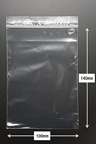 TOAN Zipper Bag 100 X 140mm Thickness 600 Pieces Set B7 0.04mm