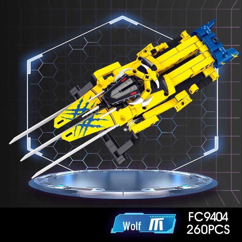 

Fangcheng Blaze Armor Spider Launcher & Волк Коготь Сюрикен Игрушка Конструктор для Детей