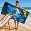 Lionel Messi: Asciugamano da spiaggia Legend Field Asciugamano da spiaggia per foto di vacanza morbido per nuoto asciugatura rapida asciugamano da nuoto Asciugamano per piscina all'aperto Comfort