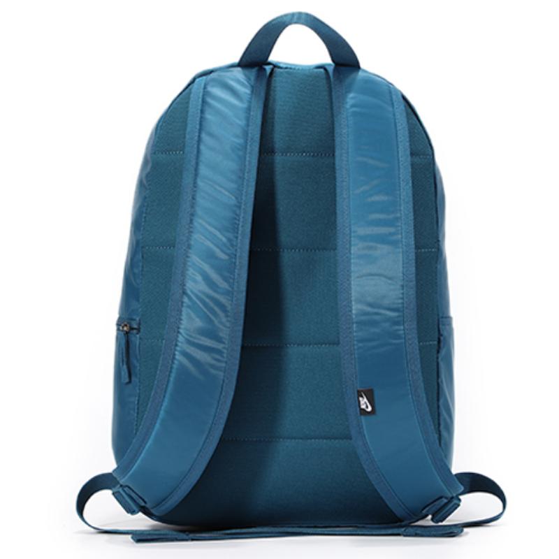 Nike Heritage Polyester Backpack Regular Unisex Blue Casual BA6092-474