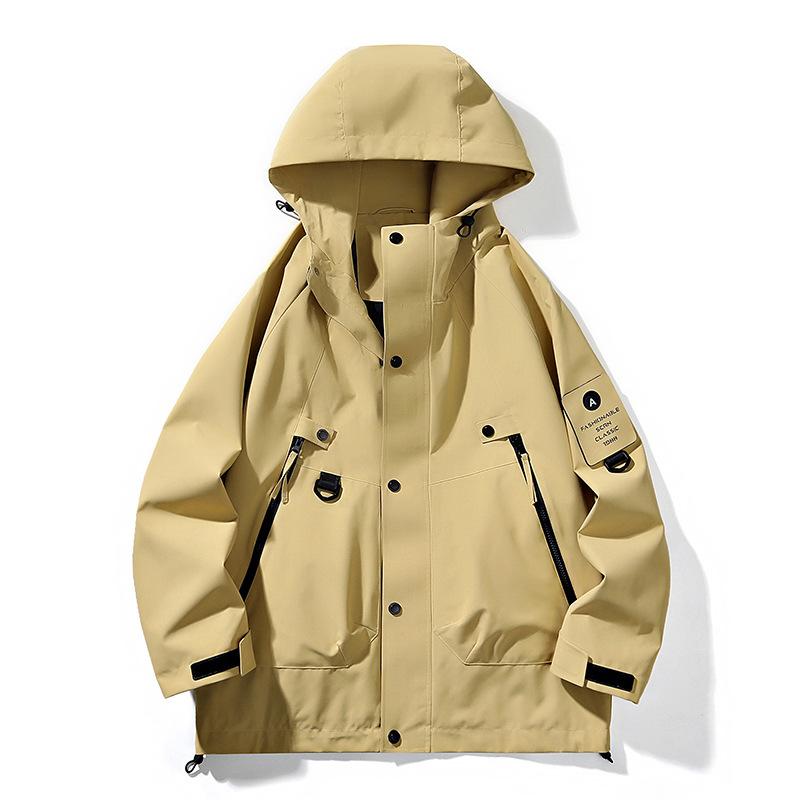 Trendy Large Size Three-proof Jacket Spring and Autumn New Mountain Style Jacket Outdoor Sports Mountaineering Jacket Couple Jacket