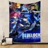 "Blue Lock Anime Characters Playing Soccer" Patterned Tapestry Home Decor, Suitable for Bedroom and Living Room, Gift