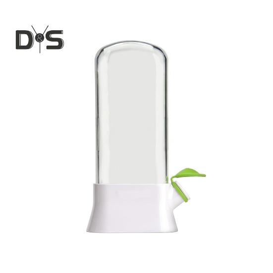 Vegetable Crisper Storage Container Easy-drain Anti-shattering Herb Saver Bottle Airtight Plastic Preserving Keeper for Kitchen Storing Cilantro
