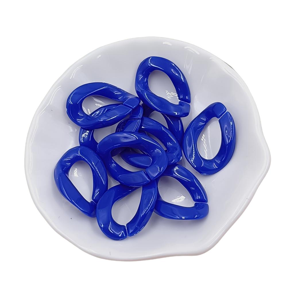 25 ks/balení 17*23 mm barevné makronky s twisty, korálky, spona pro diy módní náhrdelník, telefon, tašku, řetízek, výrobu šperků, dekorativní doplňky
