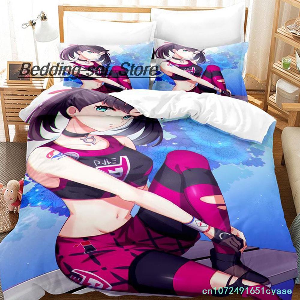 Marnie Bedding Set Single Twin Full Queen King Size Bed Set Aldult Kid Bedroom Duvetcover Sets 3D Print Anime Bed Sheet Set