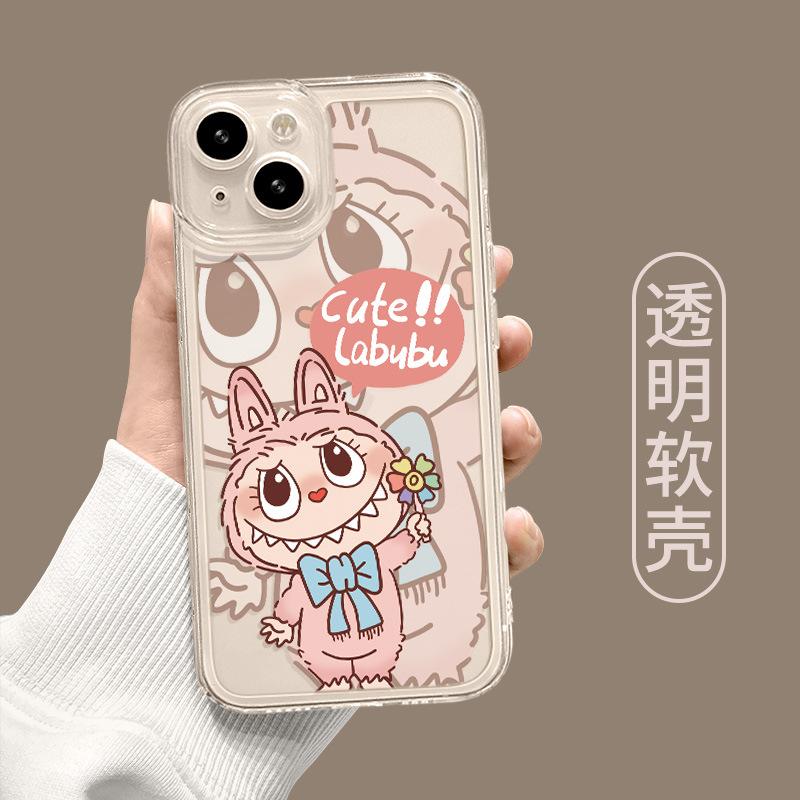 Cartoon Creative Rabub for IPhone16promax Mobile Phone Case 15 Apple 14 Couple 13 New 12 Apple 6p/6sp