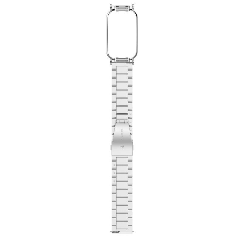 UIENIE 18MM Milanese Rem Til Xiaomi Redmi Band 2 Armbånd+Beskyttelsescover Stødfanger Smart Ur Håndledsrem Til Xiaomi smart Band 8 Active Rem