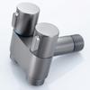 Brass 3-way Filling Angle Valve Wall Mount One Into Two Out Water Toilet Faucet Bidet Sprayer for Bathroom Accessories