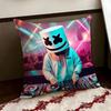 DJ MMarshmello Cushion Cover Reversible Soft Durable Pillow Cover Home  Car MultiScene Use for Daily Comfort