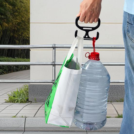 1/2Pcs Grocery Bag Carrier Shopping Bag Handles Strong Load-bearing Ergonomic Comfortable Grip Grocery Bag Holder Carry Handles