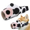 Adjustable Printed Dog Muzzle Breathable Loop Dog Mouth Durable Pet Canvas Mask  For Pet