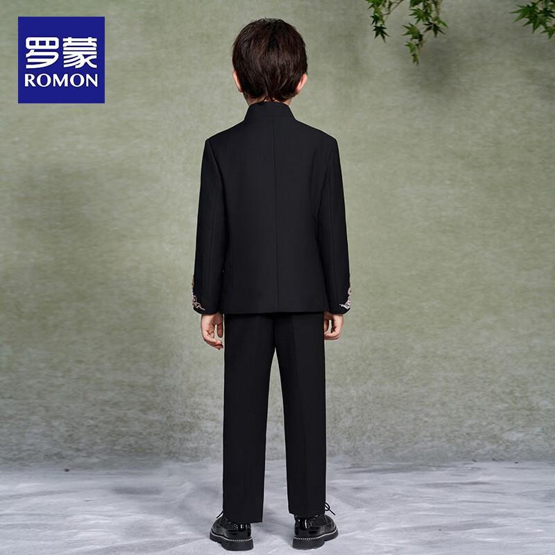 ROMON Boys' New Chinese-Style Formal Suit Set