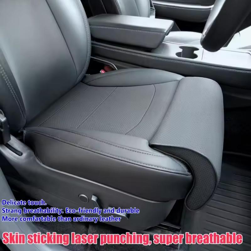 Μαξιλάρι Καθίσματος Αυτοκινήτου Για Tesla Model 3/Y Διχτυωτό Πλήρως Καλυπτόμενο Κάλυμμα Προστατευτικό Εμπρός Καθίσματος Επέκταση Μαξιλαριού Υποστήριξης Ποδιών από Αφρό Μνήμης