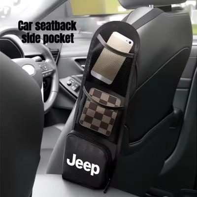 Car Seat Side Storage Bag Hanging Auto Seat Organizer For TRAILHAWK COMMANDER LIBERTY Wrangler Lanyard Car Accessories