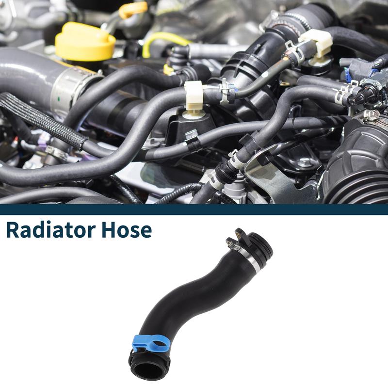 X Autohaux Radiator Hose Heater Hose for Land Rover Range Rover Evoque 2012 No.LR083328 Rubber Radiator Hoses Black 1 Pc
