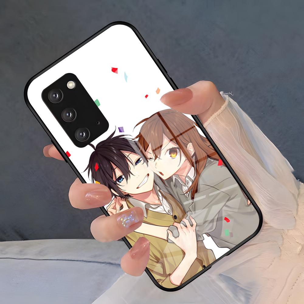 Anime Horimiya Phone Case For Samsung S26 S25 Plus S20 S20 Plus S22 Ultra S23 FE S21 Plus S21 Ultra Glass Cover