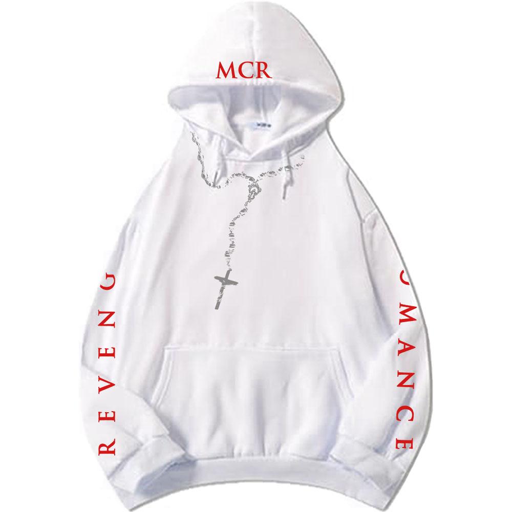 REVENGE RÓŻANIEC BLUZA MY CHEMICAL ROMANCE THREE CHEERS FOR SWEET REVENGE Bluzy Zimowy Polar Męskie Pulowery Ubrania z Kapturem