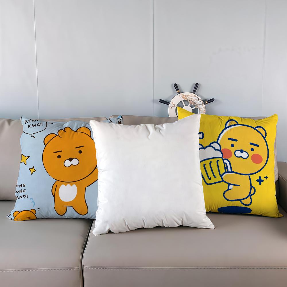 Pillow Case luxurious home office, sofa decorative Multi sized car seat cushions, pillowcases Kakao R-Ryan cute cartoon