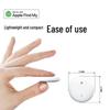 Round Bluetooth GPS Tracker for Keys, Wallets, Children, and Elderly - Anti-loss Device & Remote Finder