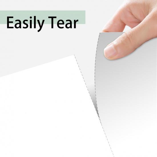 Thermal Printer Paper 8.5 x 11 Inch(200 Sheets), Compatible with A80/A81 Thermal Portable Printer, Automatic Folded Printing Paper feed