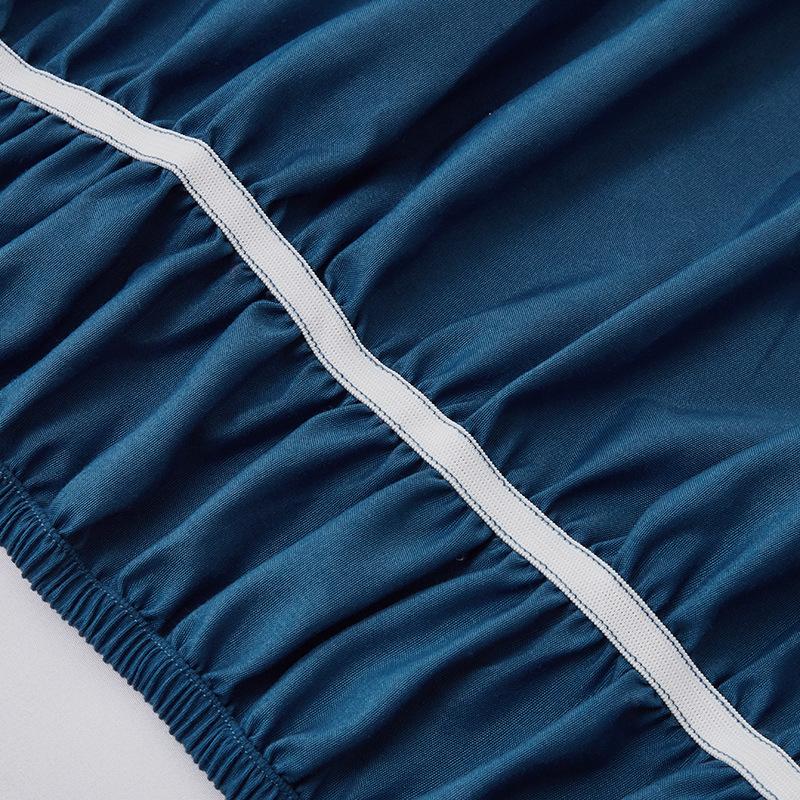 23 Color Pure Color Easy Fit Bed Skirt Deep 15 Inches 3 Sided Wrap Around Bed Skirts Twin/Queen/King Size Dust Ruffle Bed Skirt