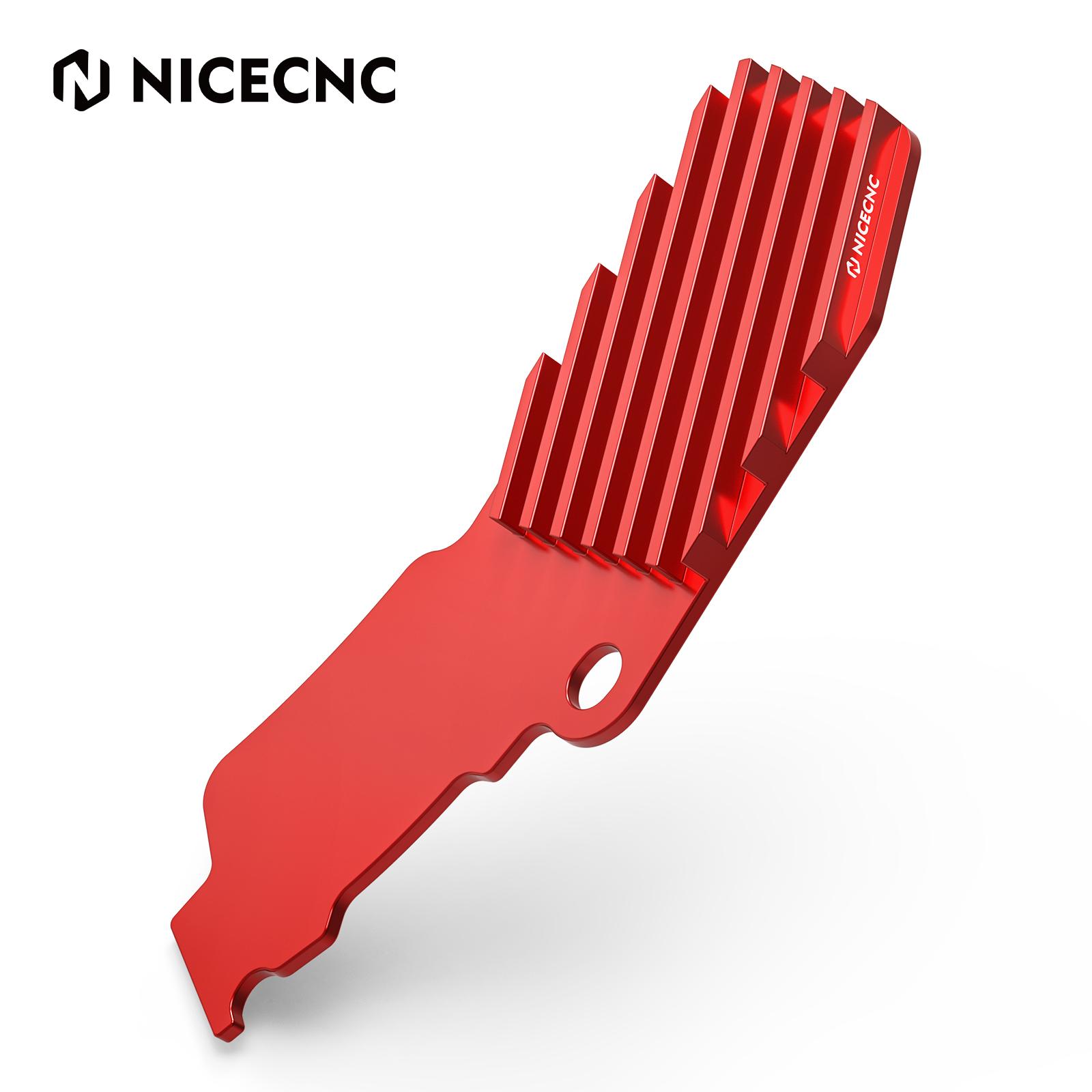

NICECNC For Husqvarna TE 300 250 FE 350 450 501 2014-2023 Rear Brake Heat Sink Caliper Cooler For GasGas EC 300 EC 250 2021-2023 червоний