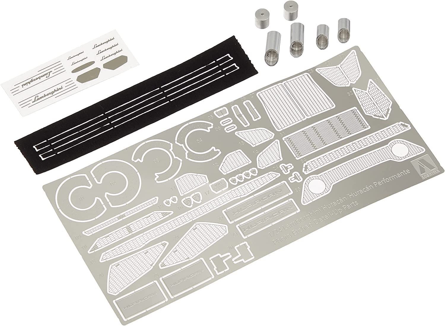 

Aoshima Bunka Kyozai The Supercar Series Parts for Lamborghini Plastic Model Kit Parts 1/24 Detail-Up TSC-03 Huracan/Huracan Performante,