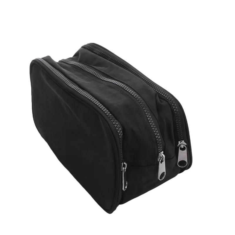 

Мужская высококачественная косметичка Oxford Travel Toilet Bag Organizer Водонепроницаемая женская косметичка для мытья рук Косметичка чёрный