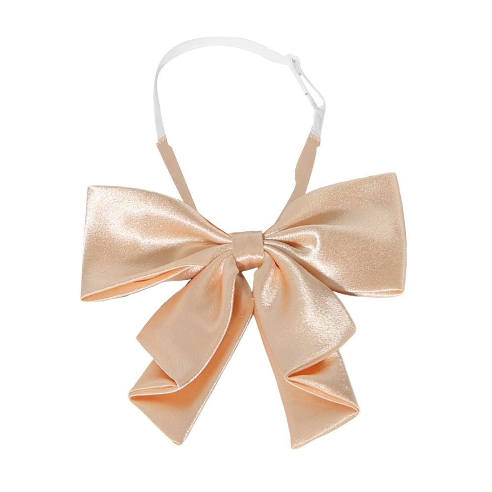 Fashion Uniform Sailor Suit Collar Bowknot Oversized Swallowtail Bowknot  For Women College Girls