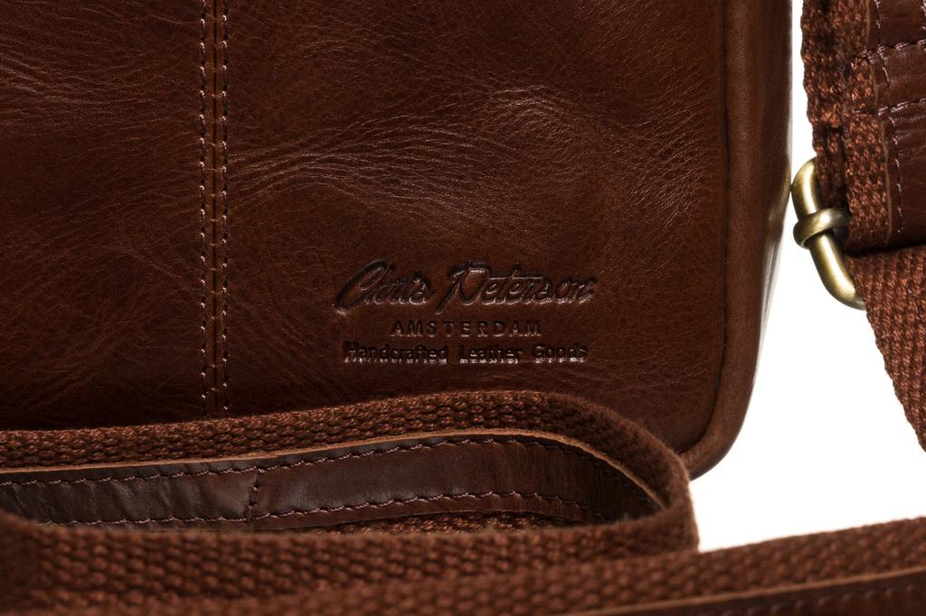 PTN M23-TUM-0406 Brown Leather Bag