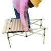 FTLY Portable Folding Square Camping Table & Chairs Set