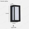 Nordic Waterproof LED Wall Lamp for Outdoor & Indoor Use