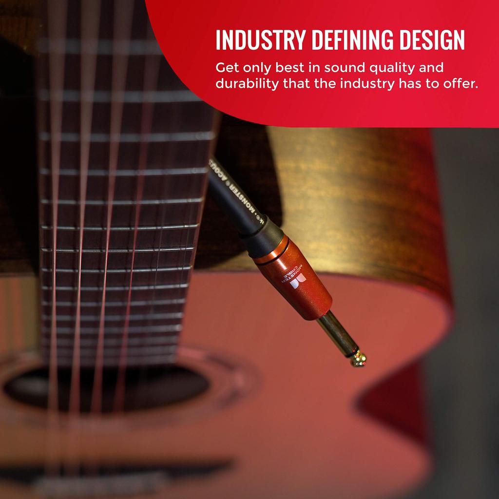 MONSTER CABLE Instrument Cable Acoustic Guitar Cable Length 12ft Direct X Direct Plug M 600556 ACST2-12 []