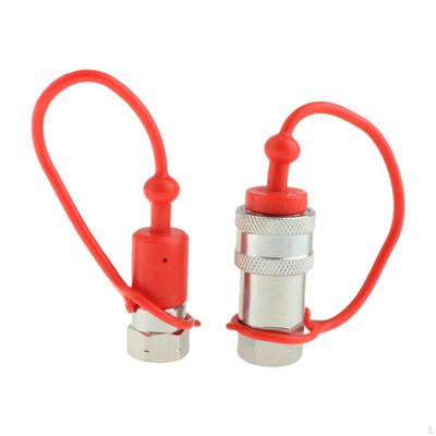 Hochleistungs-Reparaturteile für Hydraulikkupplungen mit flacher Fläche und Staubkappen