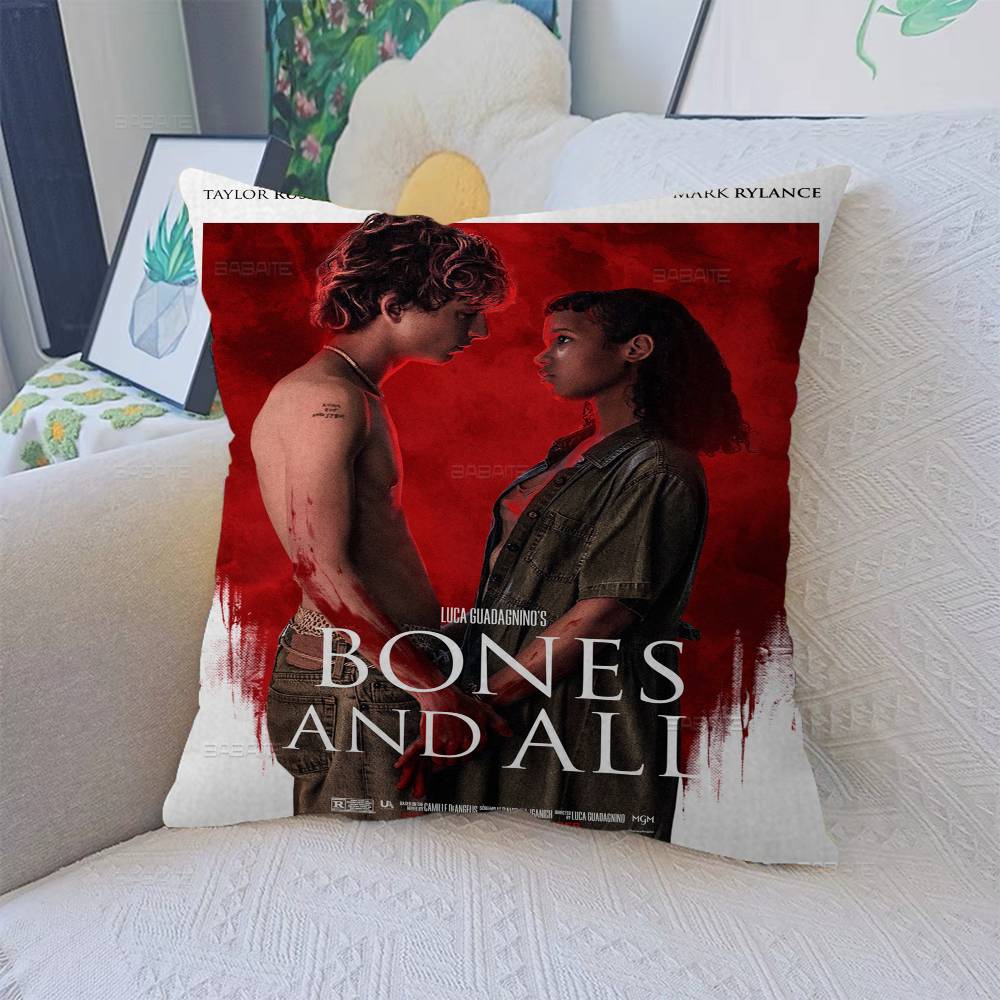 Bones and All Film Pillowcase toon Gift Cushion Cover Bedroom Home Sofa Chair Seat Decor pillow case