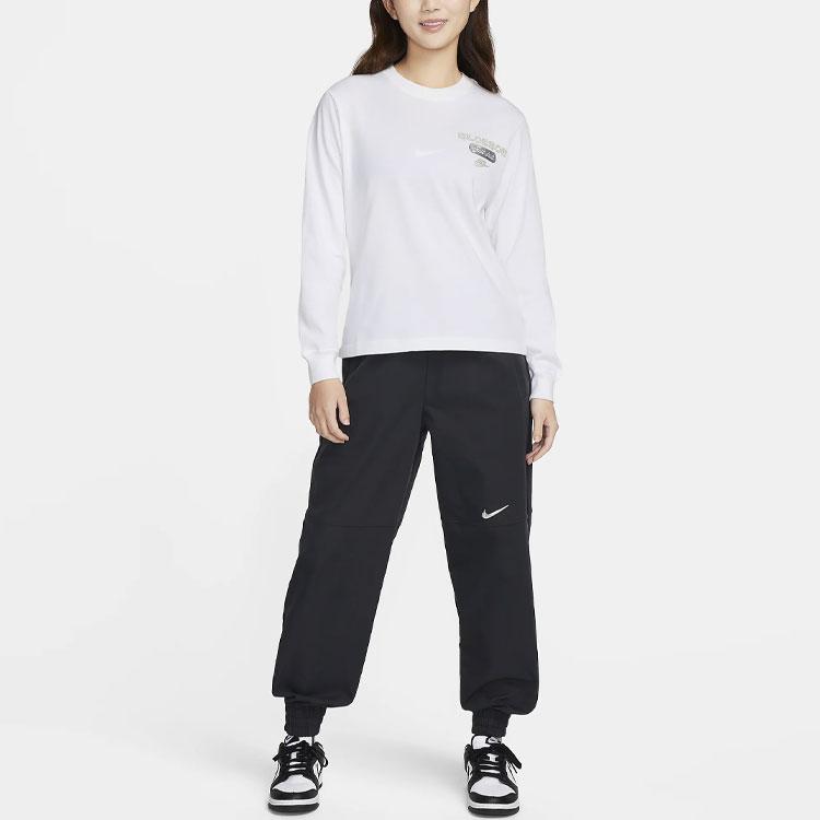 New Nike T Shirts Women's White FJ9761-100